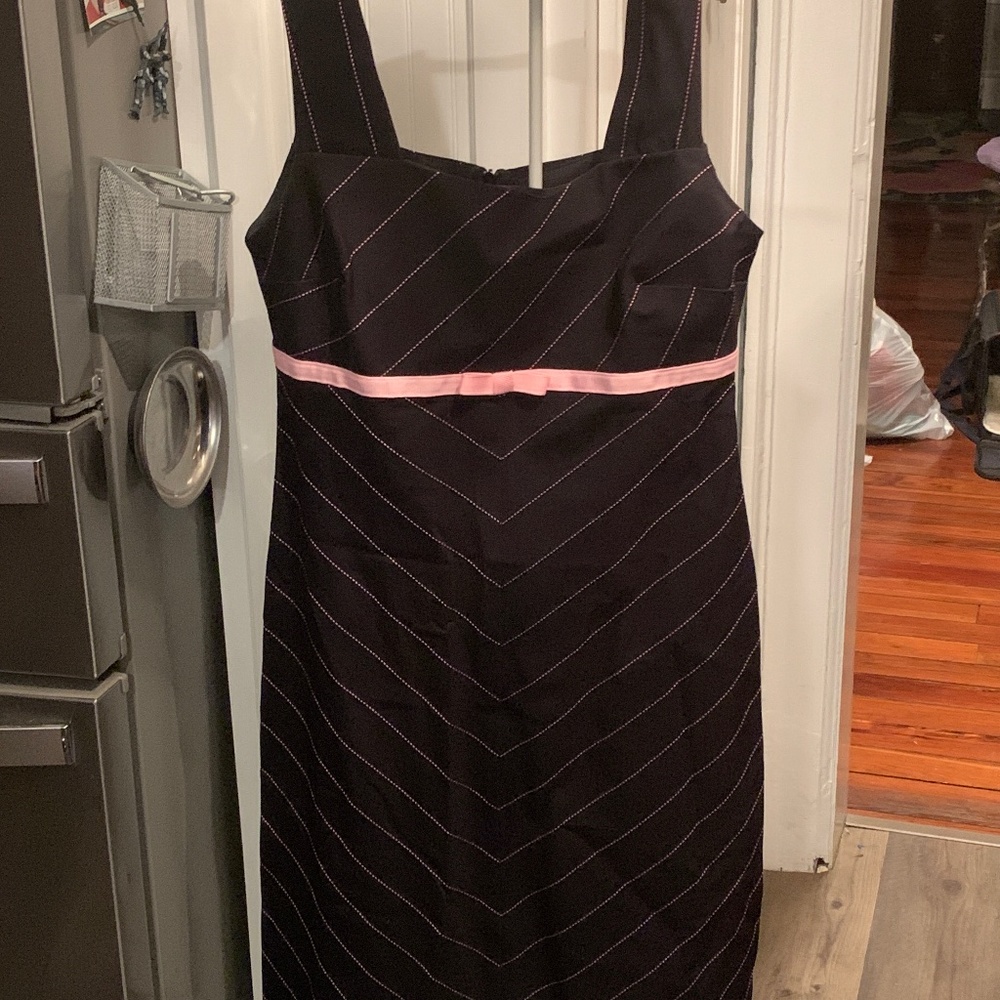 Rabbit rabbit rabbit Designs pink pin striped Ed dress. Worn once